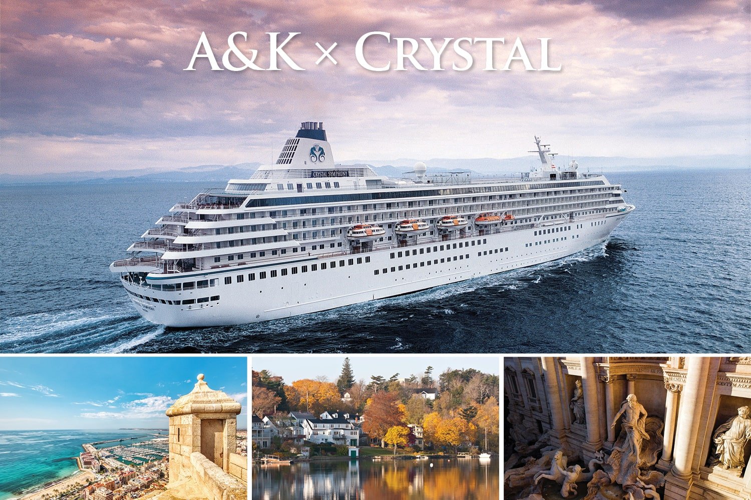 Abercrombie & Kent and Crystal Cruises in 2027