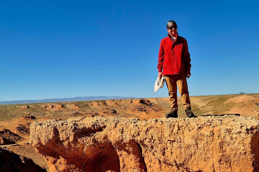 Cathi Burnett-Cosgrove escorting The Compass Society's Mongolia 2025 tour